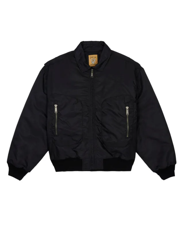 Embroidered 3D Flight Jacket - Black sold by Brain Dead