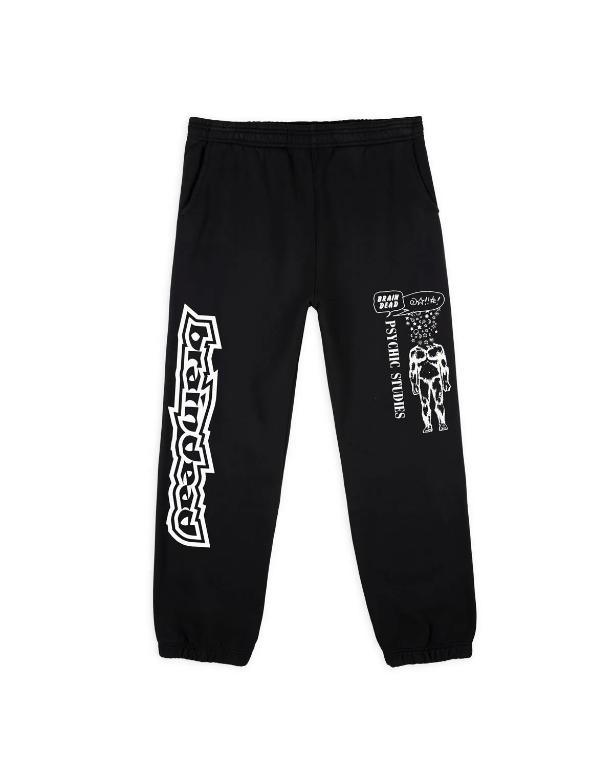 Psychic Studies Sweatpant - Black sold by Brain Dead
