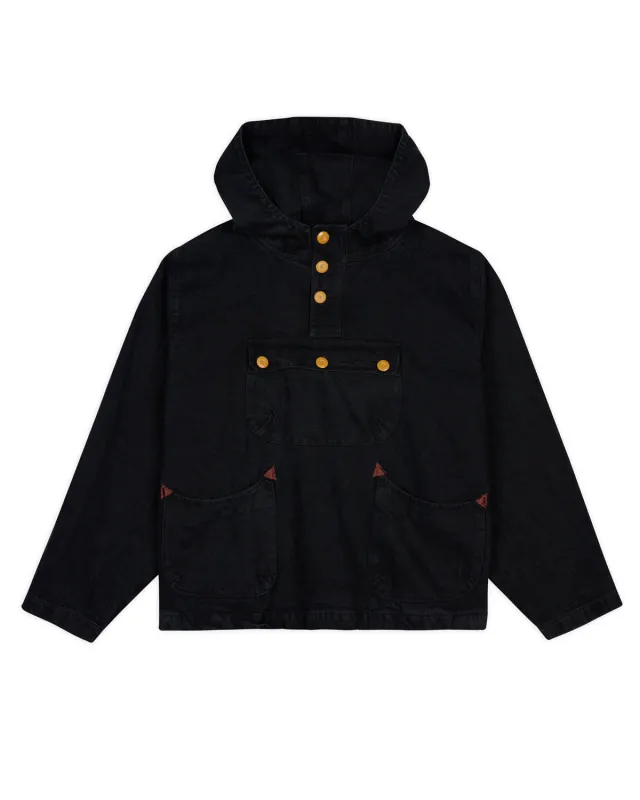 Denim Smock - Black sold by Brain Dead