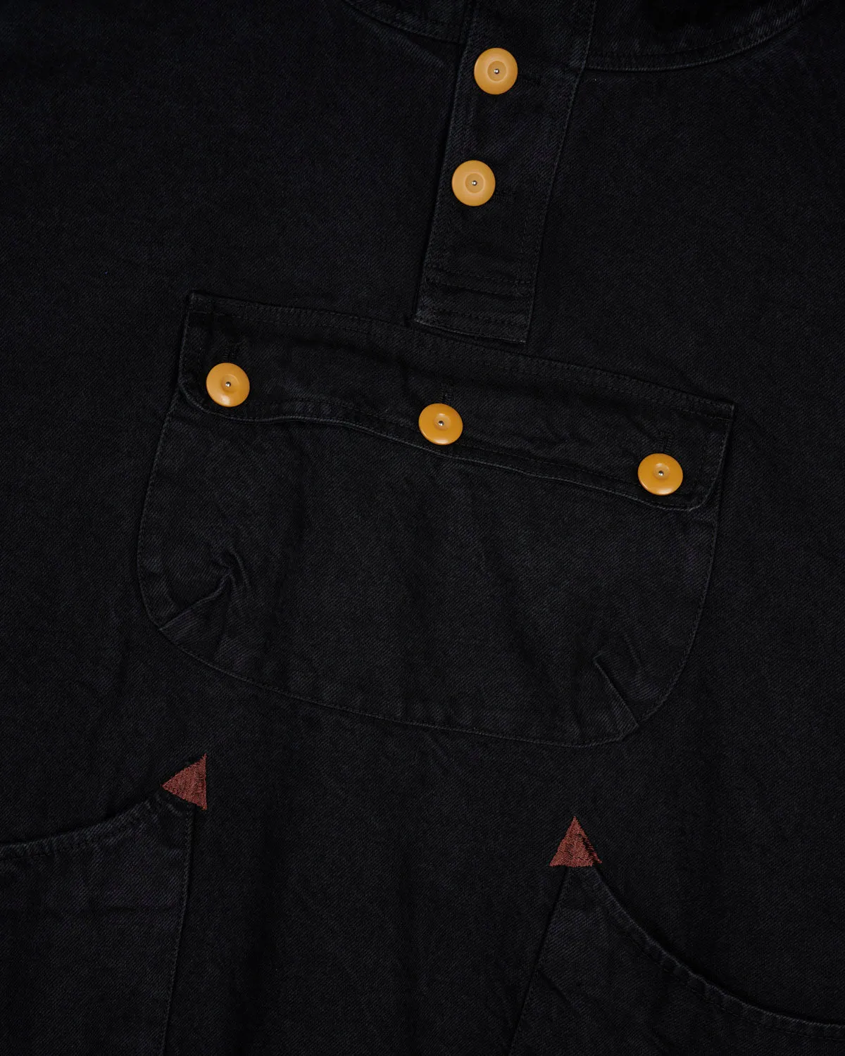 Denim Smock - Black sold by Brain Dead product image thumbnail 4