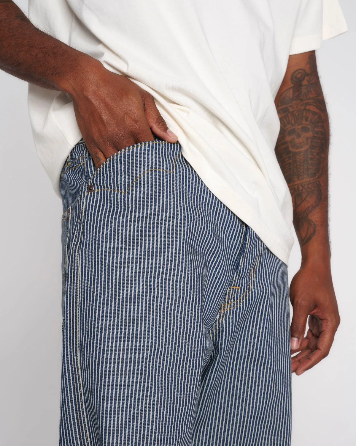 Type 00 Denim Pant - Hickory Stripe sold by Brain Dead product image thumbnail 2