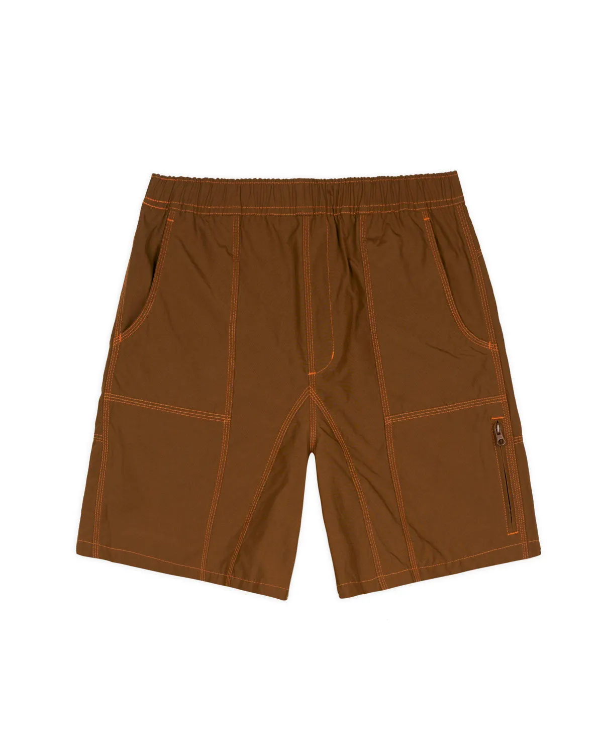 Triple Needle Bishop Short - Sepia sold by Brain Dead