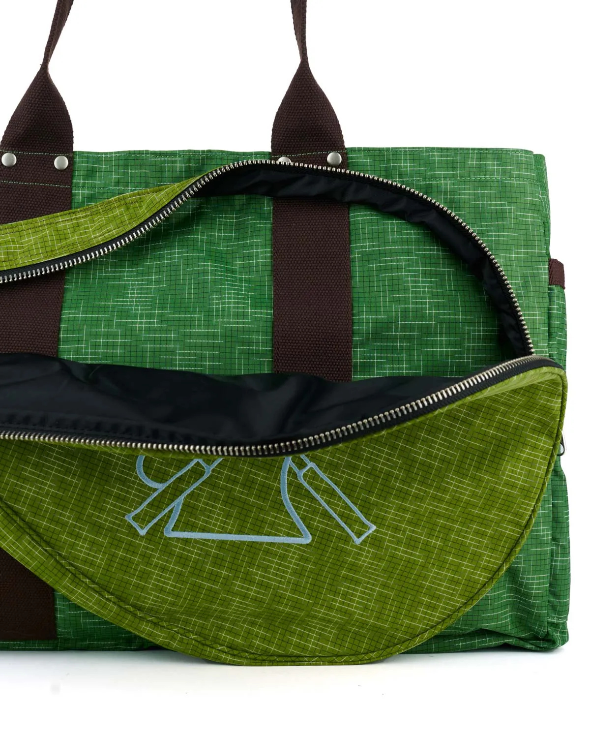 Brain Dead Equipment Tennis Tote - Green Multi sold by Brain Dead product image thumbnail 3