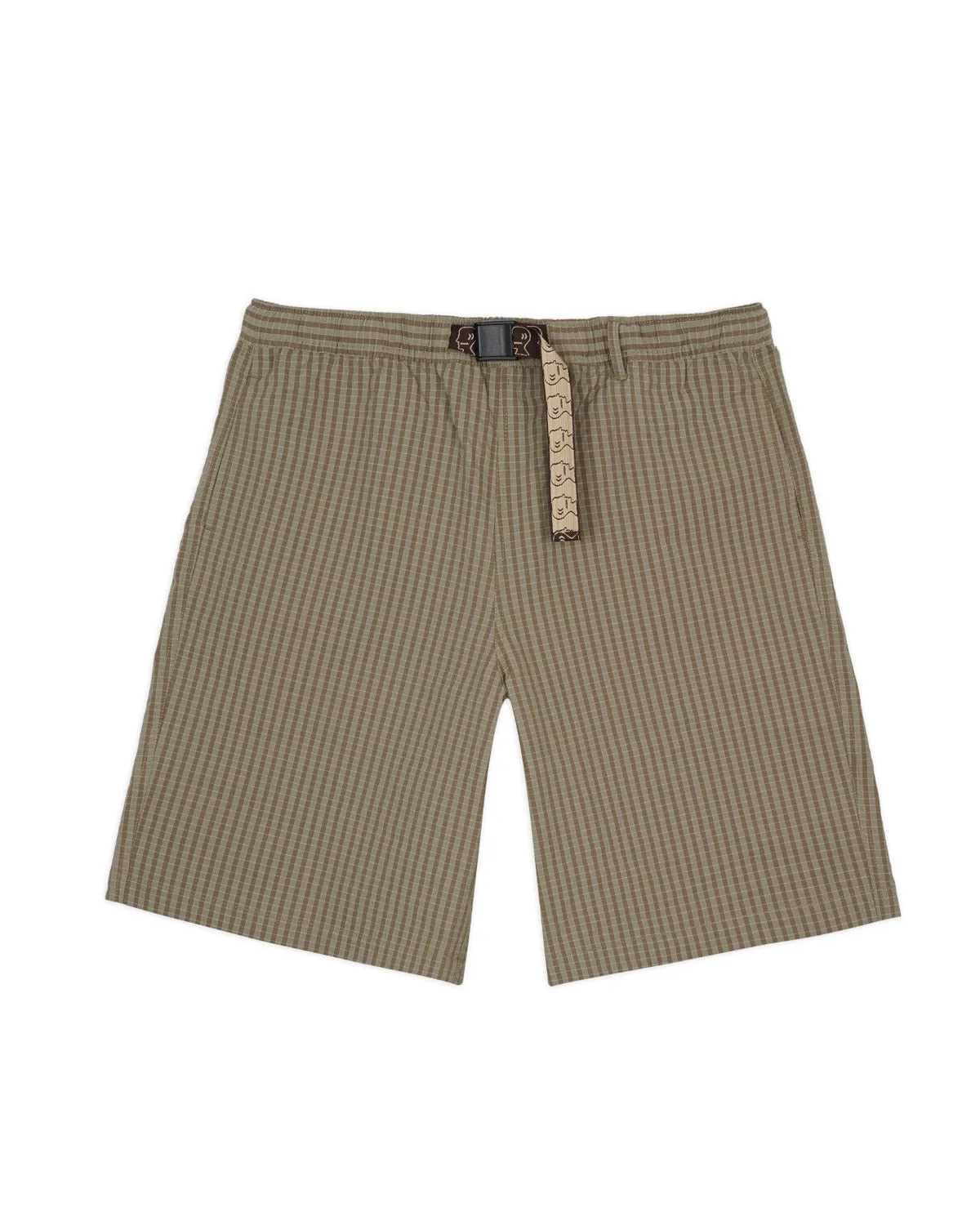 Nylon Ripstop Equipment Short - Green sold by Brain Dead