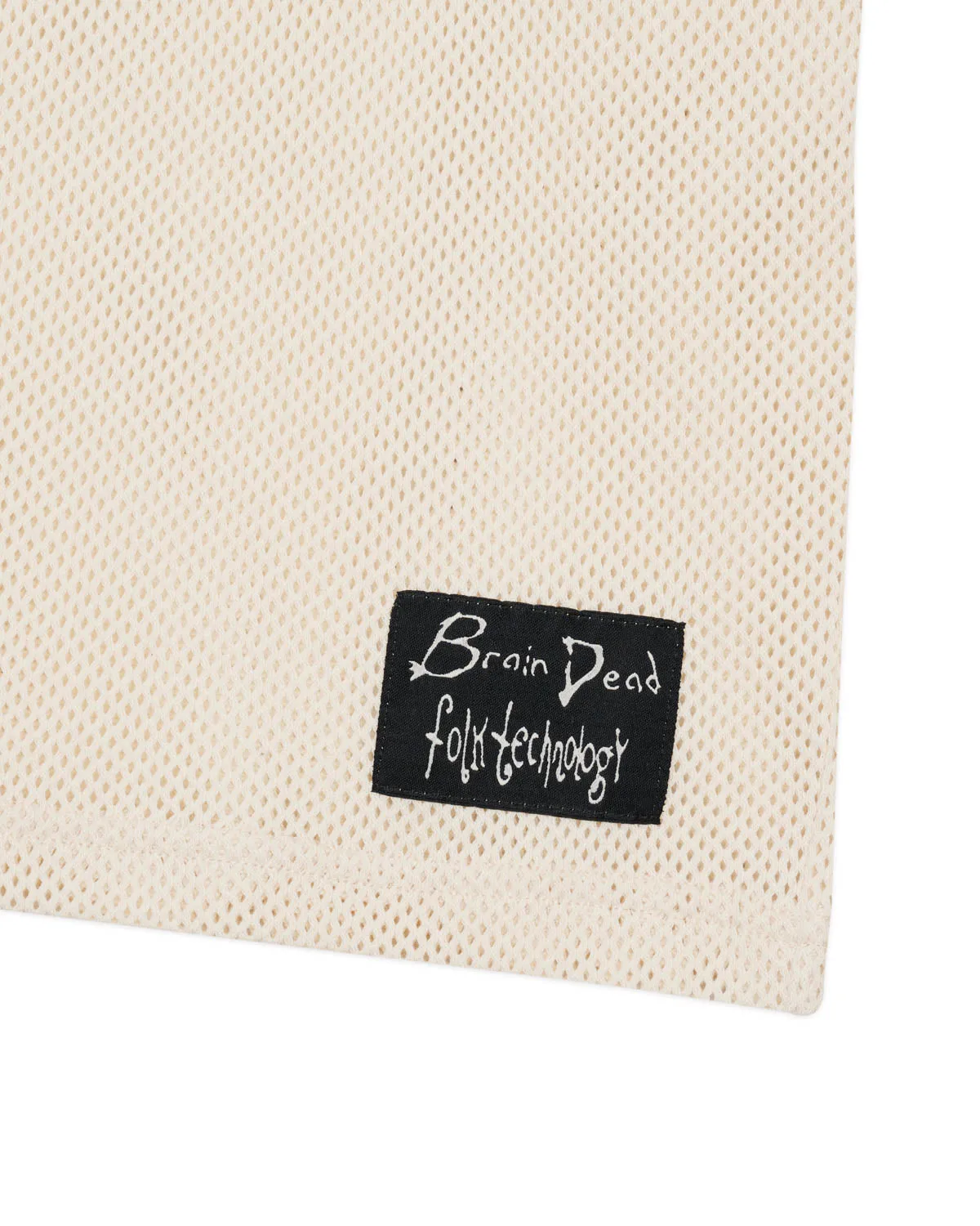 Folk Technology Mesh T-shirt - Cement sold by Brain Dead product image thumbnail 2