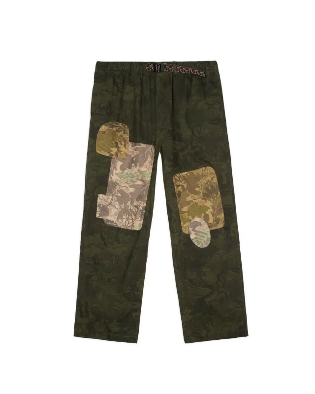 Patchwork Climber Pant - Leaf Camo sold by Brain Dead