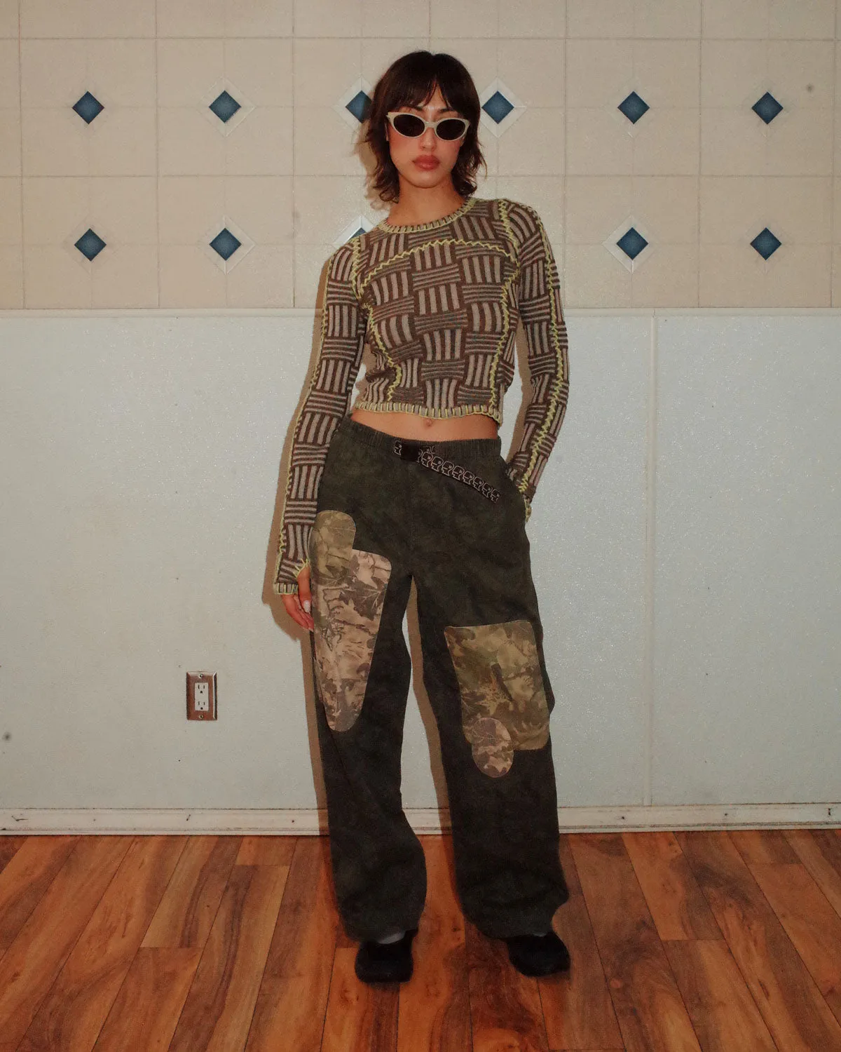 Patchwork Climber Pant - Leaf Camo sold by Brain Dead product image thumbnail 4