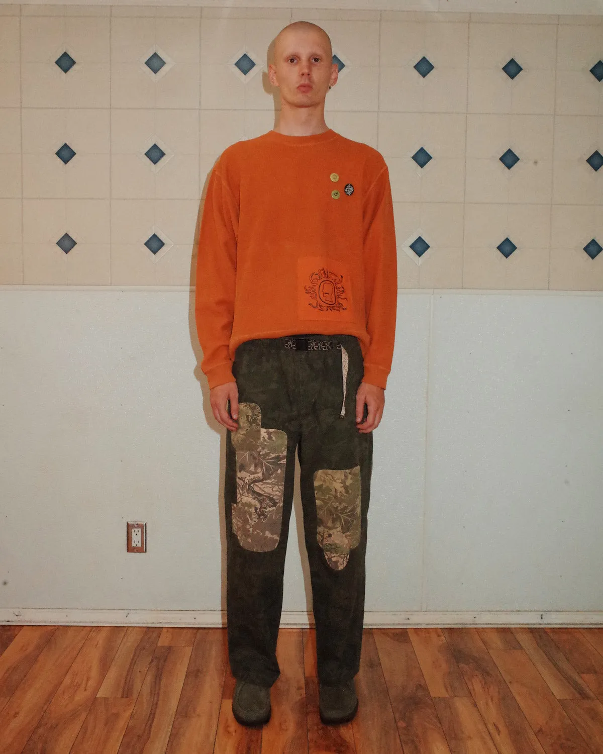 Patchwork Climber Pant - Leaf Camo sold by Brain Dead product image thumbnail 2