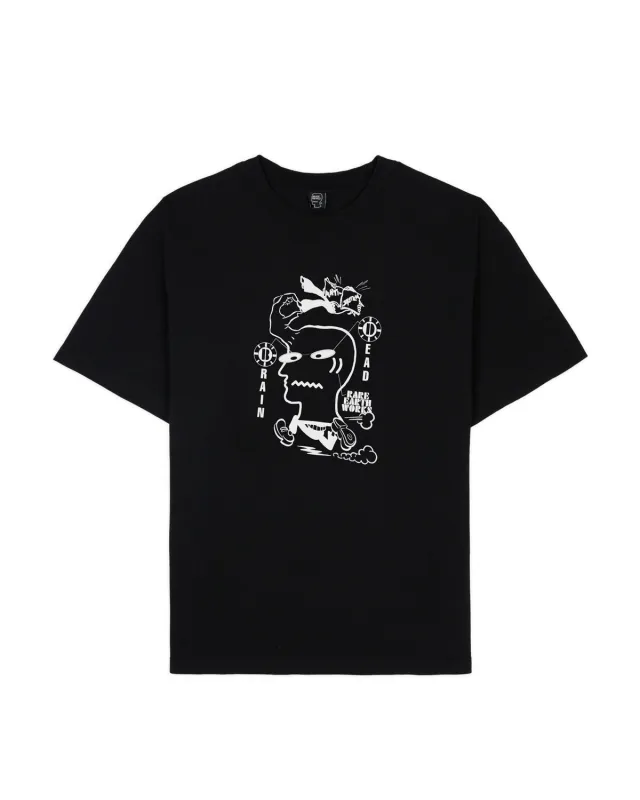 Earth Works T-shirt - Black sold by Brain Dead