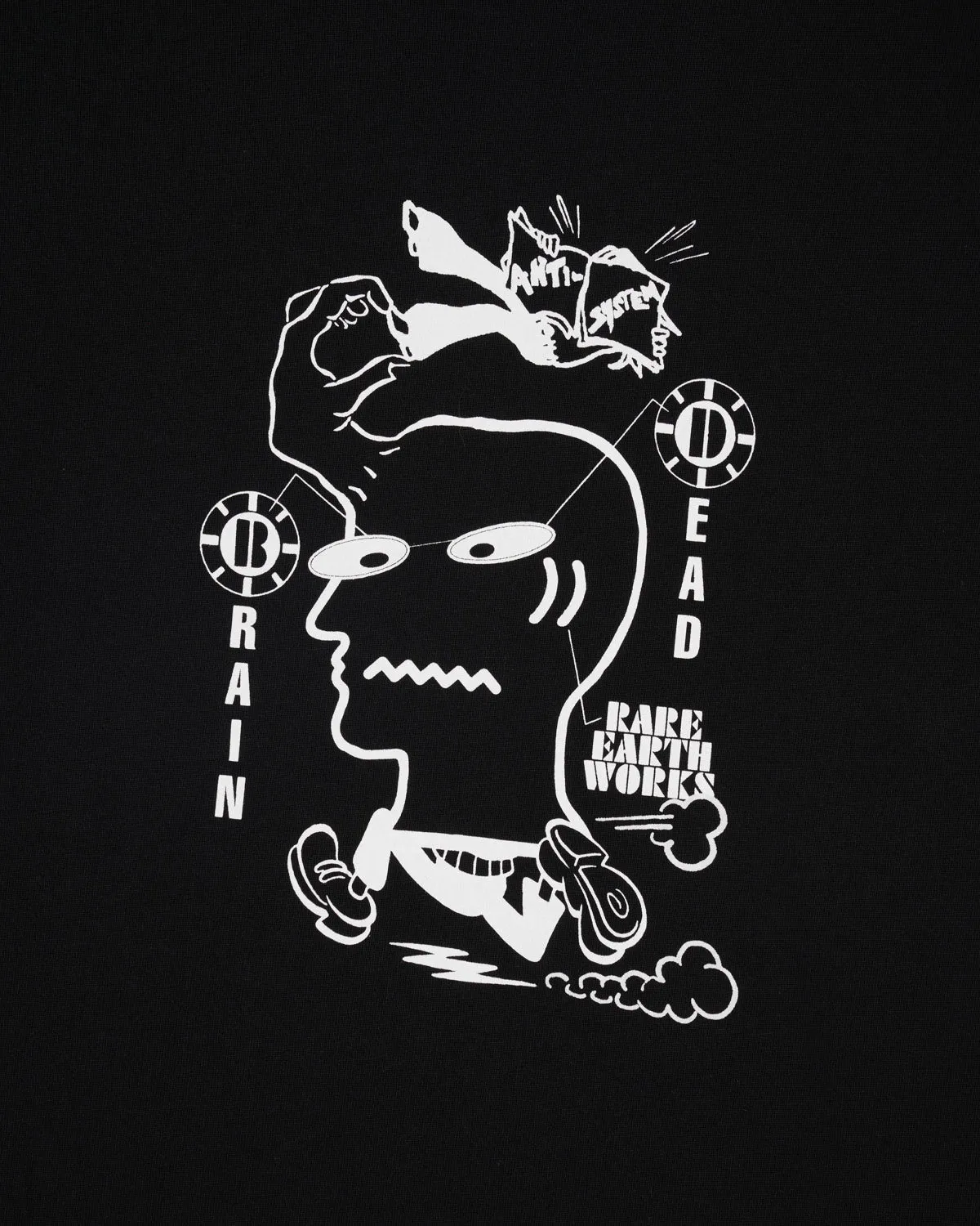 Earth Works T-shirt - Black sold by Brain Dead product image thumbnail 2