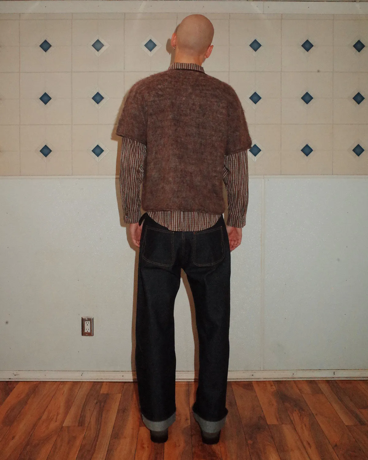 Minzie Short Sleeve Sweater - Olive sold by Brain Dead product image thumbnail 4