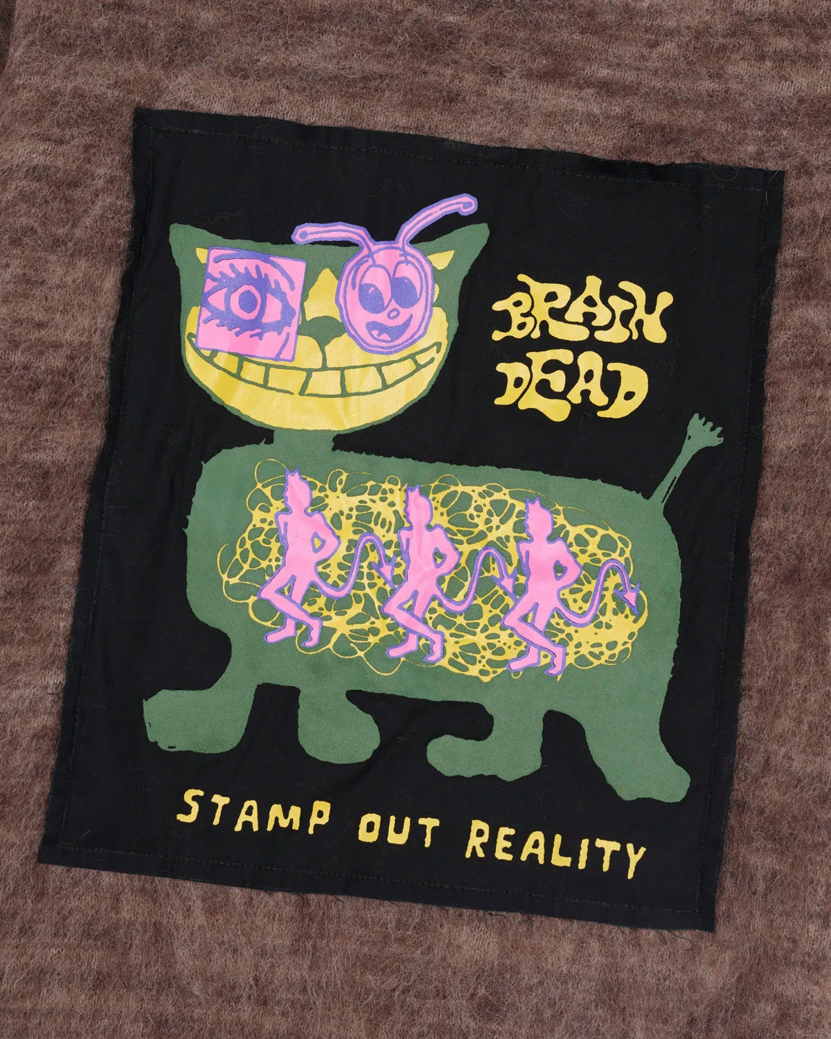 Minzie Short Sleeve Sweater - Olive sold by Brain Dead product image thumbnail 3