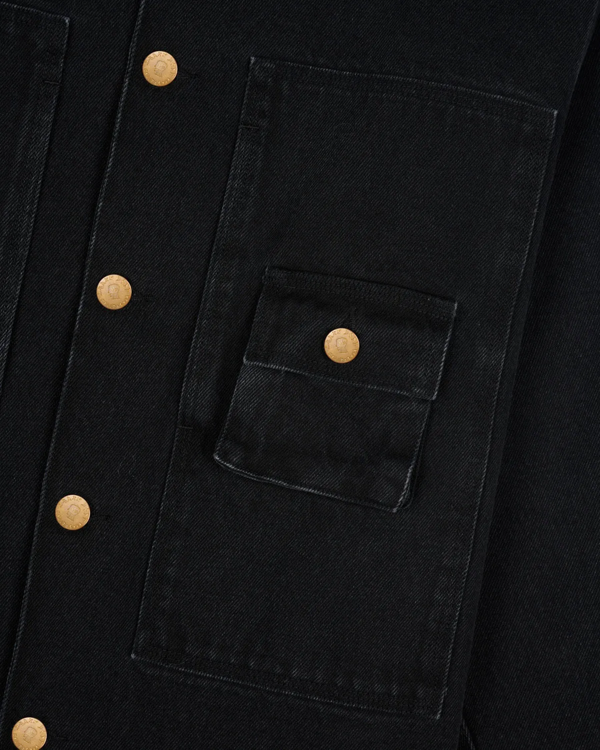 Denim 37 Work Shirt - Washed Black sold by Brain Dead product image thumbnail 5