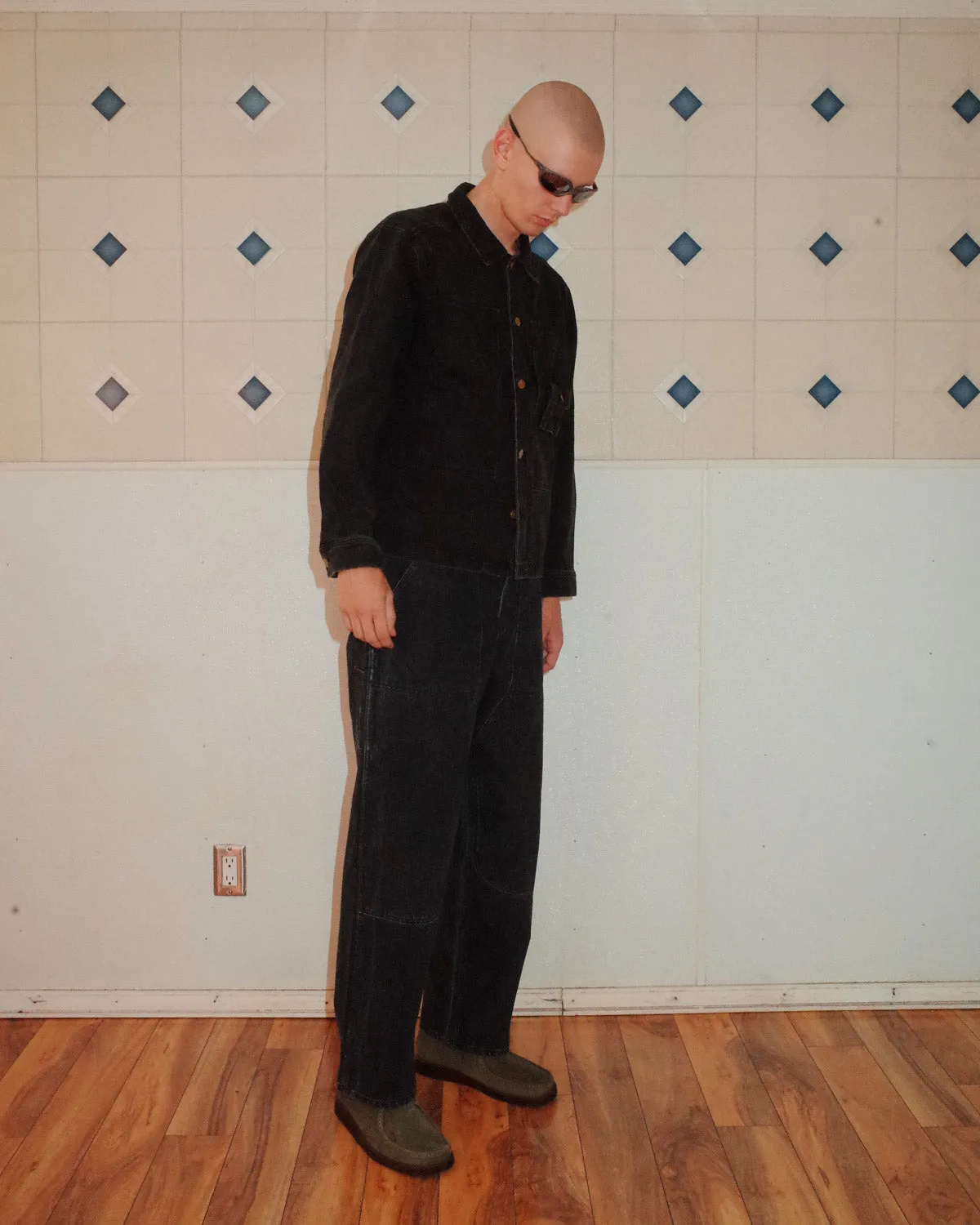 Denim 37 Work Shirt - Washed Black sold by Brain Dead product image thumbnail 4