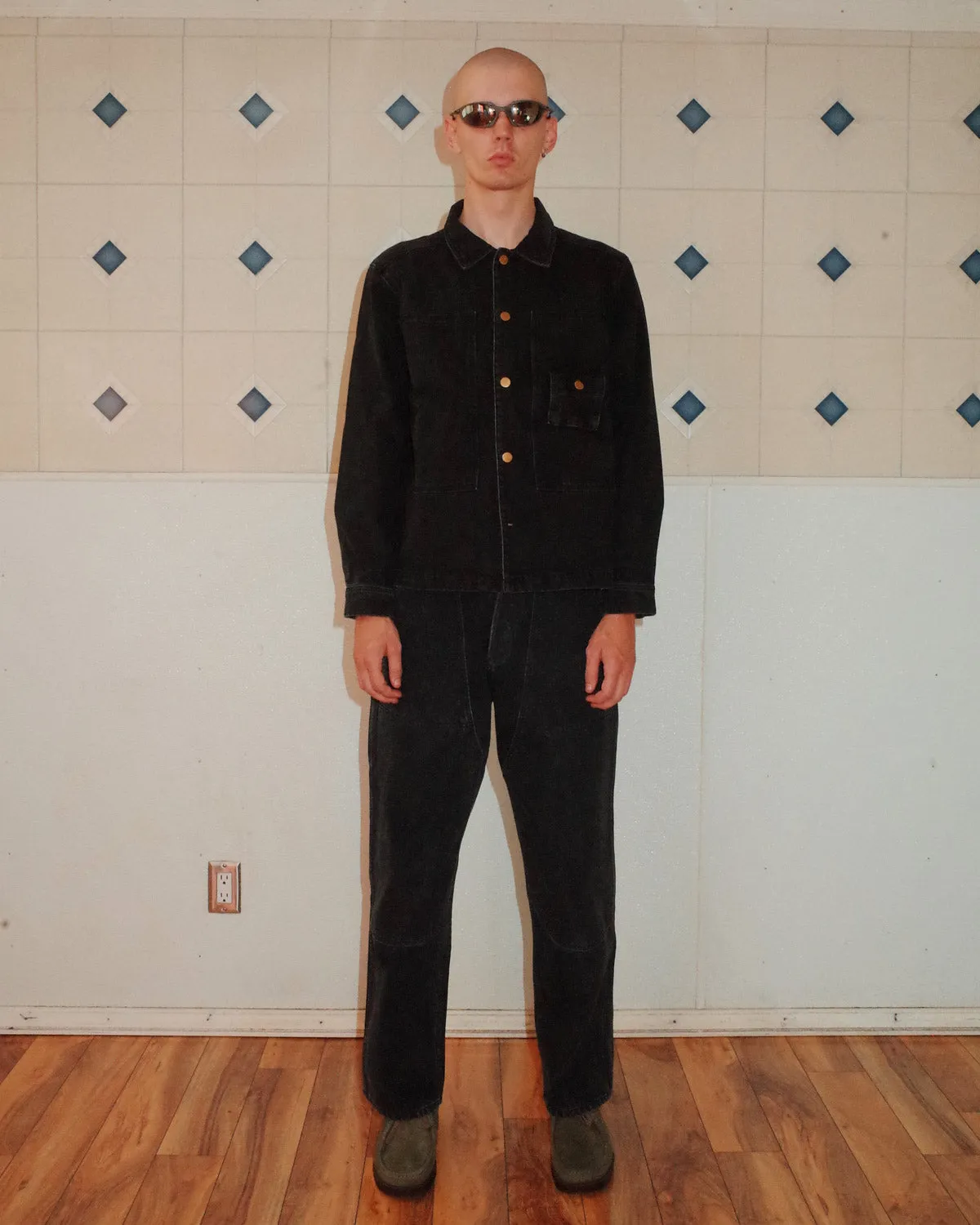 Denim 37 Work Shirt - Washed Black sold by Brain Dead product image thumbnail 2