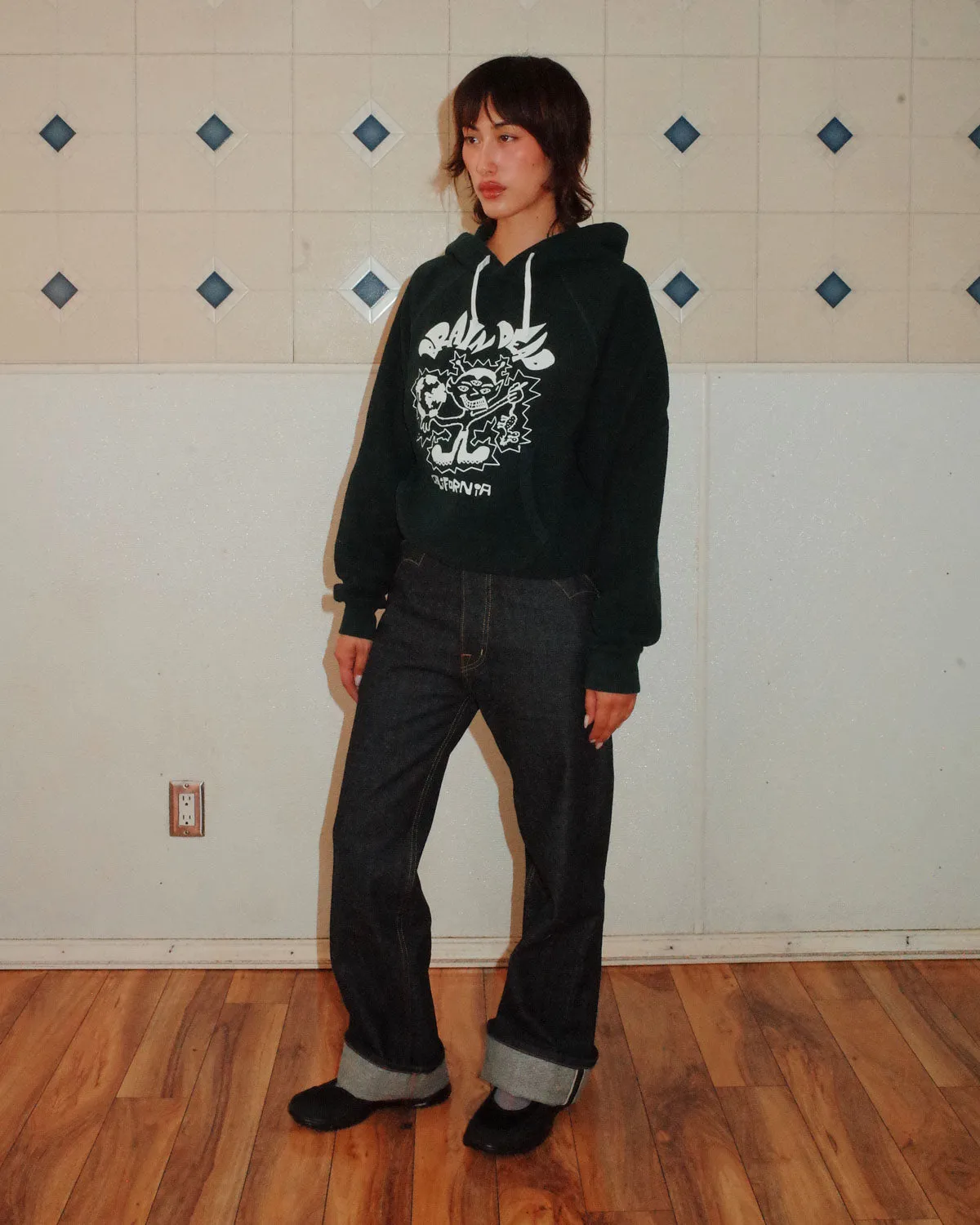 Global Shock Hoodie - Forest Green sold by Brain Dead product image thumbnail 4