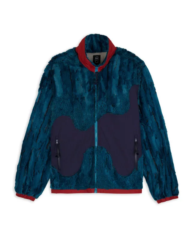 Organic Paneled Fur Jacket - Mallard sold by Brain Dead