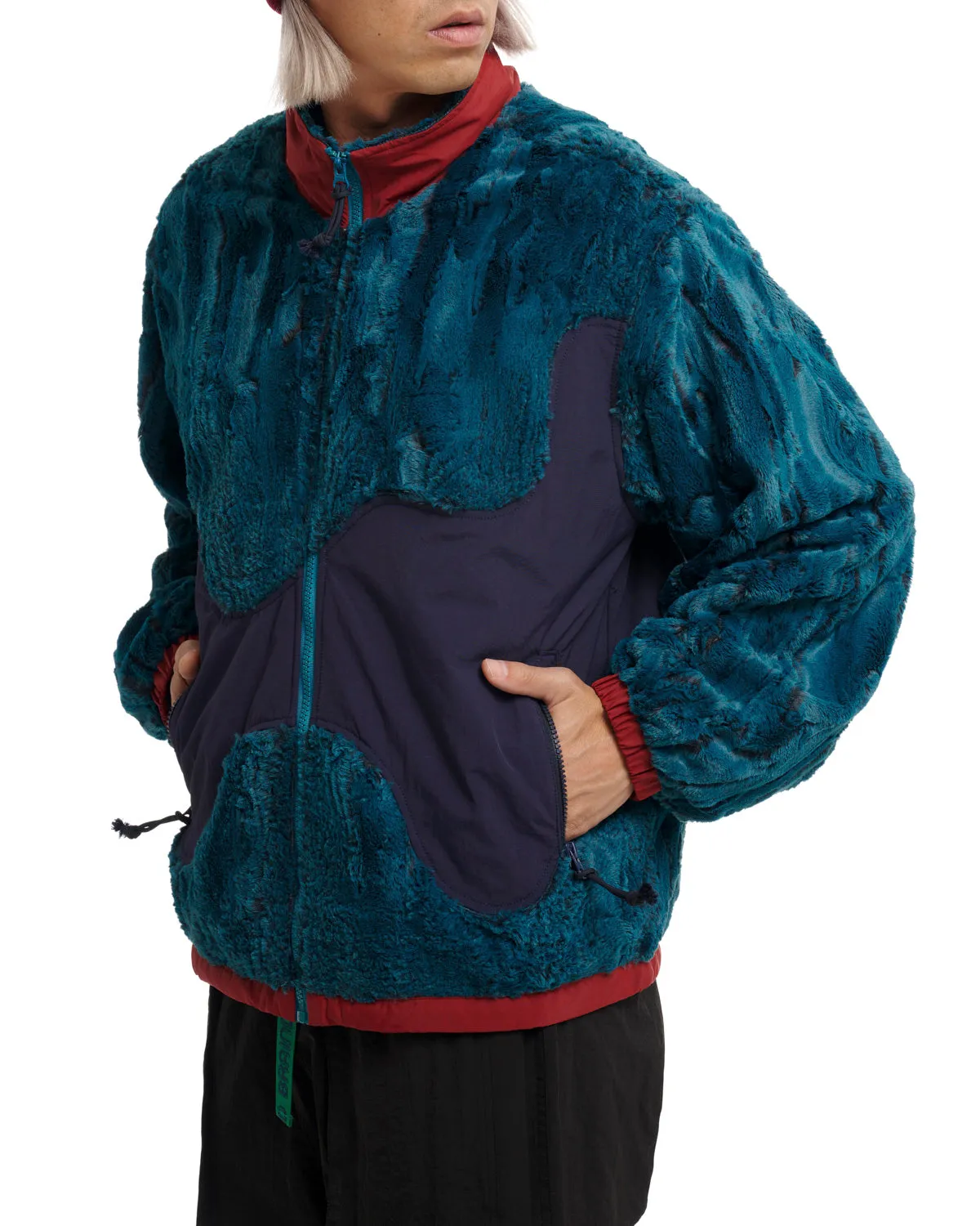 Organic Paneled Fur Jacket - Mallard sold by Brain Dead product image thumbnail 2