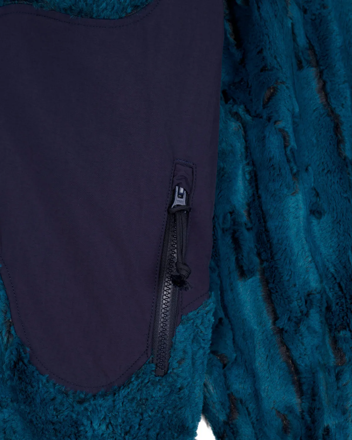 Organic Paneled Fur Jacket - Mallard sold by Brain Dead product image thumbnail 4