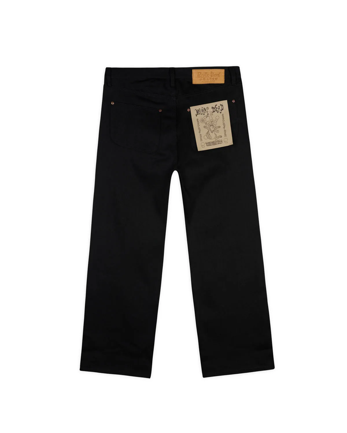 Type 00 13.2oz Selvedge Denim - Solid Black sold by Brain Dead product image thumbnail 2