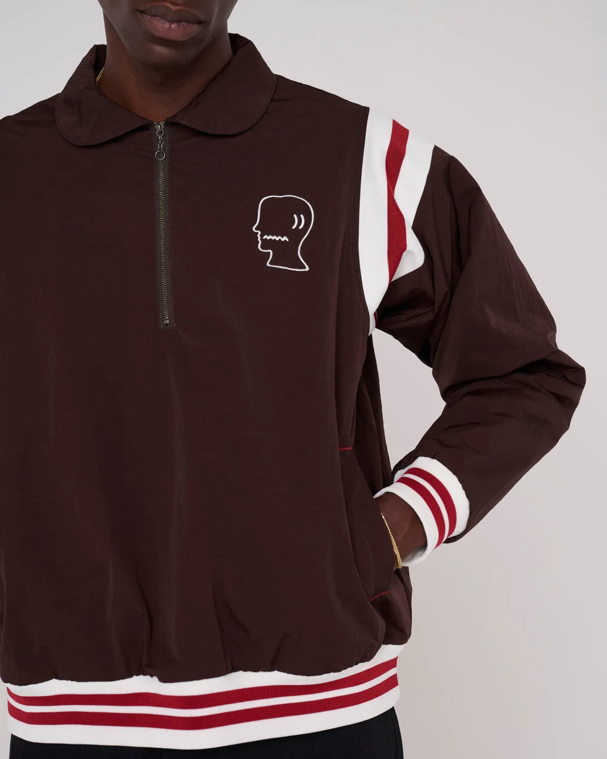 Coaches Jacket - Brown sold by Brain Dead product image thumbnail 2