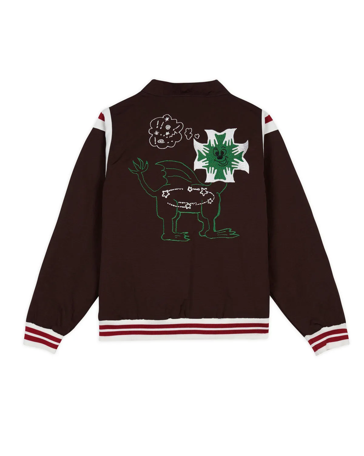 Coaches Jacket - Brown sold by Brain Dead