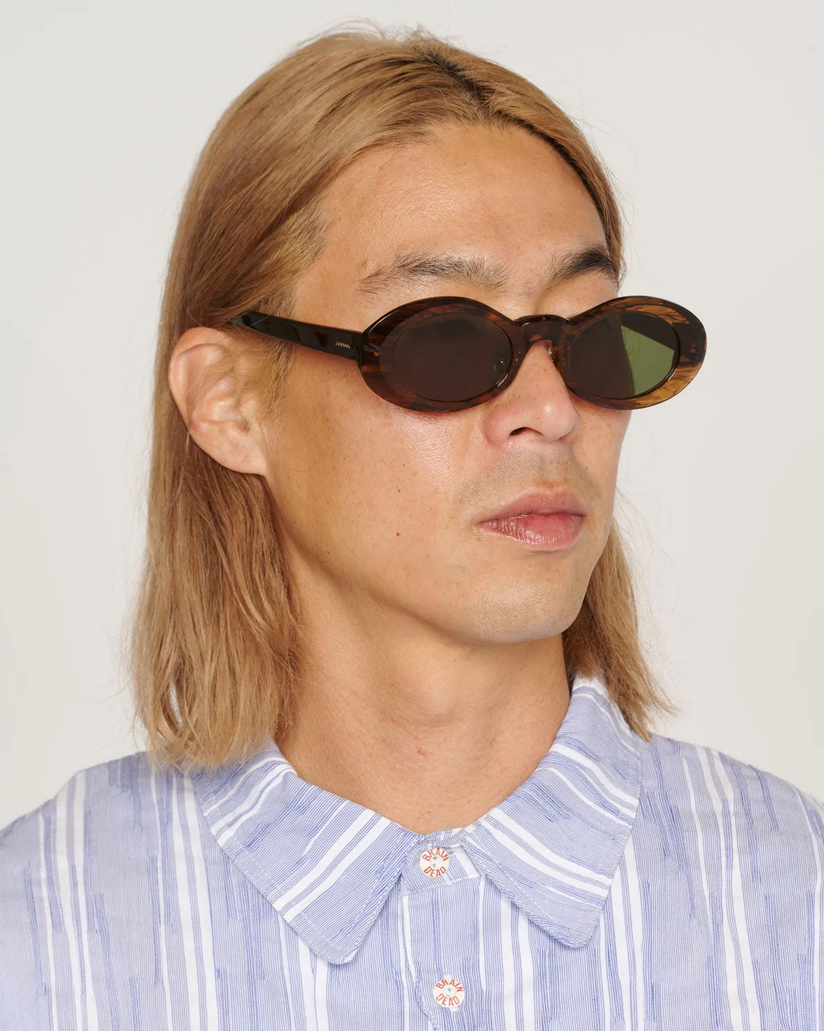 Oyster Post Modern Primitive Eye Protection - Tortoise Smoke sold by Brain Dead product image thumbnail 2