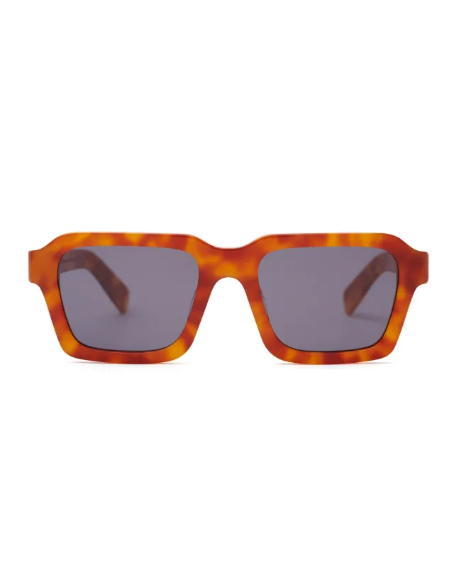 Staunton Post Modern Primitive Eye Protection - Honey Tortoise sold by Brain Dead