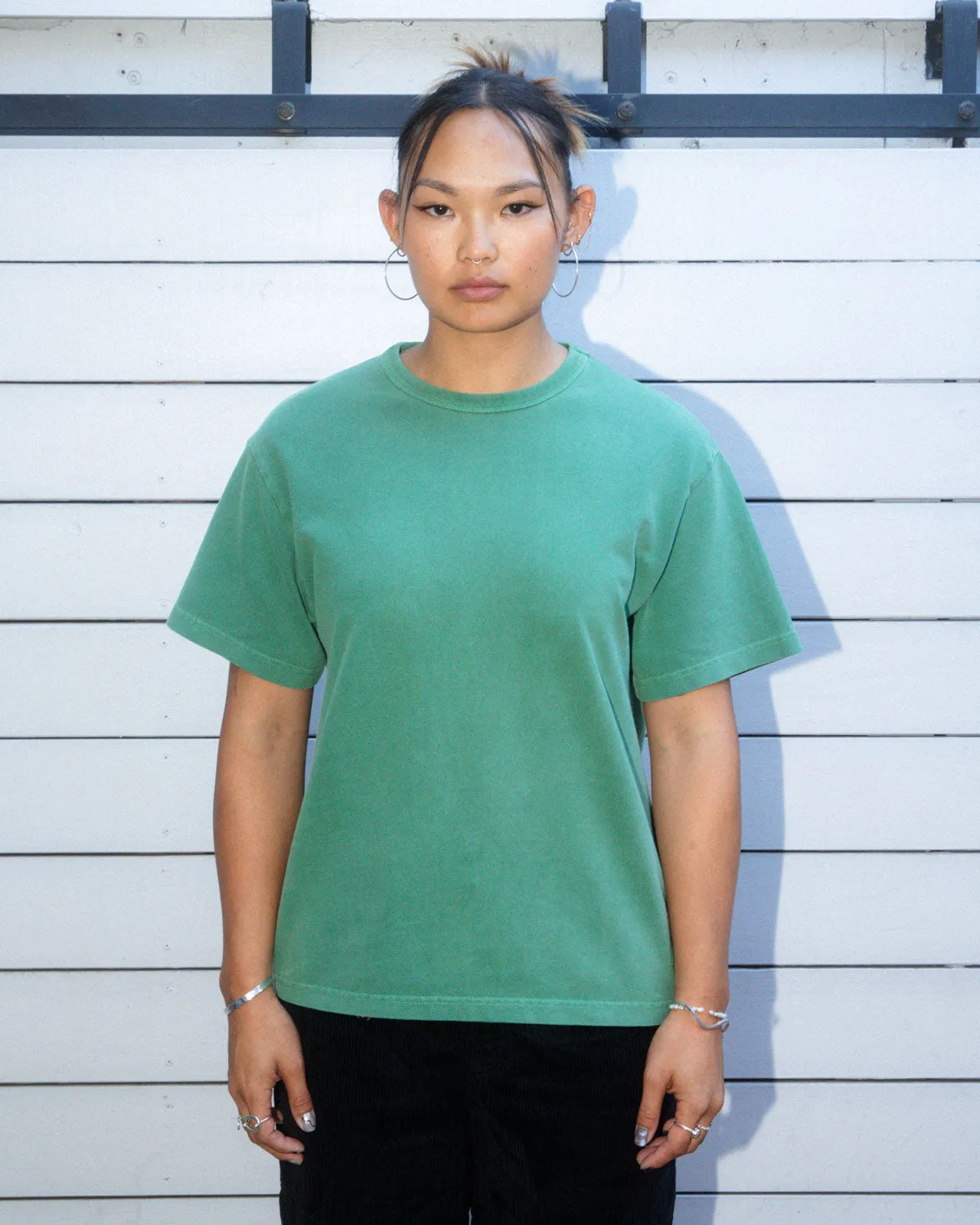 Pigment Pique T-shirt - Seafoam sold by Brain Dead product image thumbnail 3
