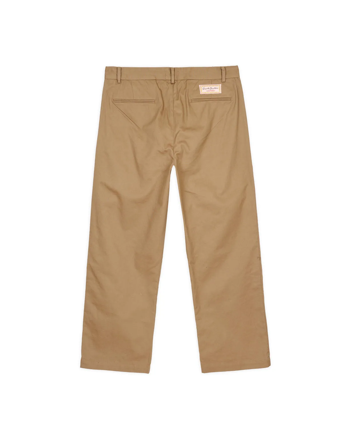 Brooks Brothers California Pleated Chino Trouser - Desert sold by Brain Dead product image thumbnail 3