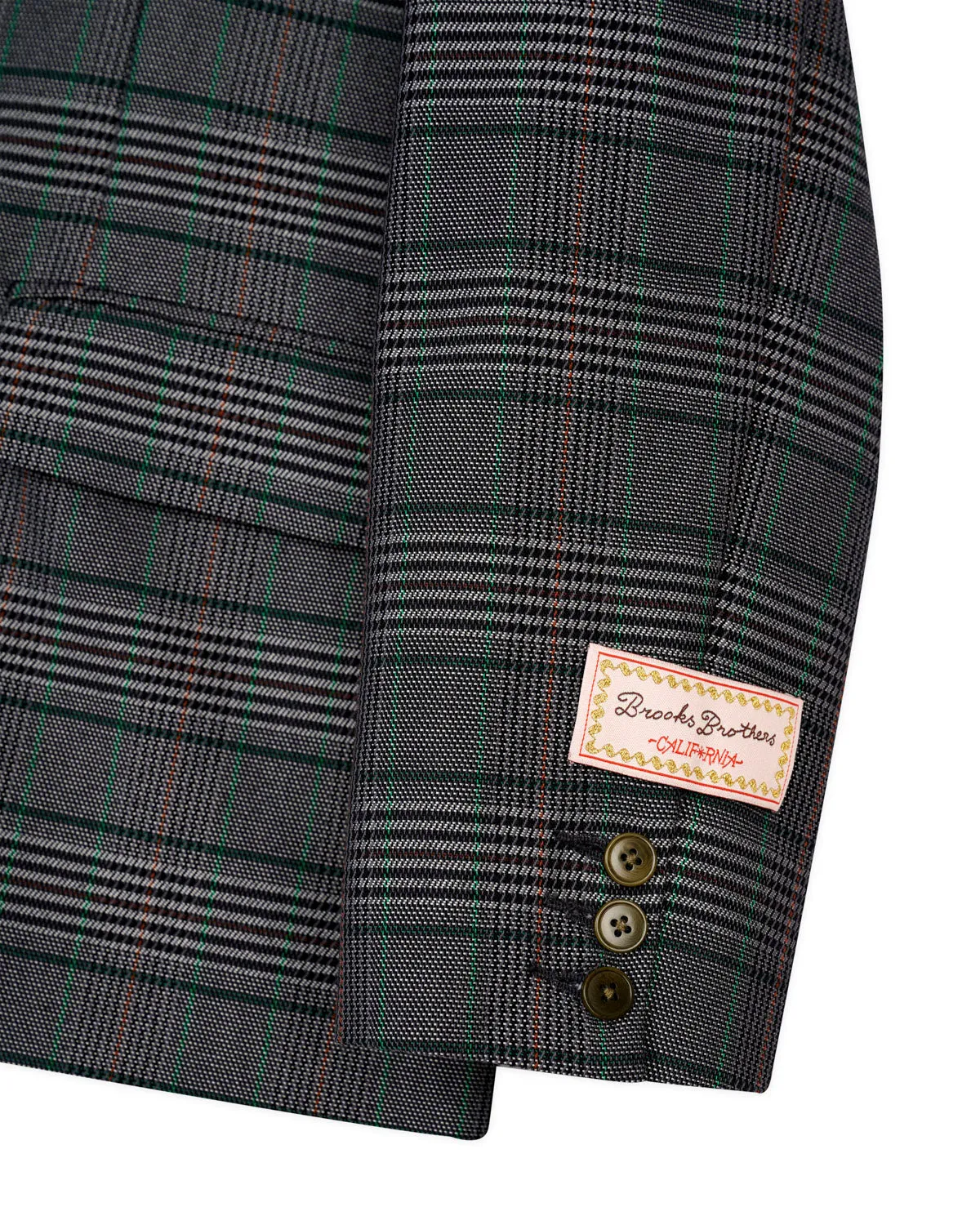 Brooks Brothers California Glen Check Blazer - Grey sold by Brain Dead product image thumbnail 5
