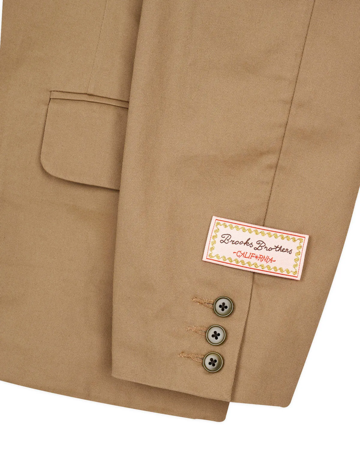 Brooks Brothers California Chino Blazer - Desert sold by Brain Dead product image thumbnail 5