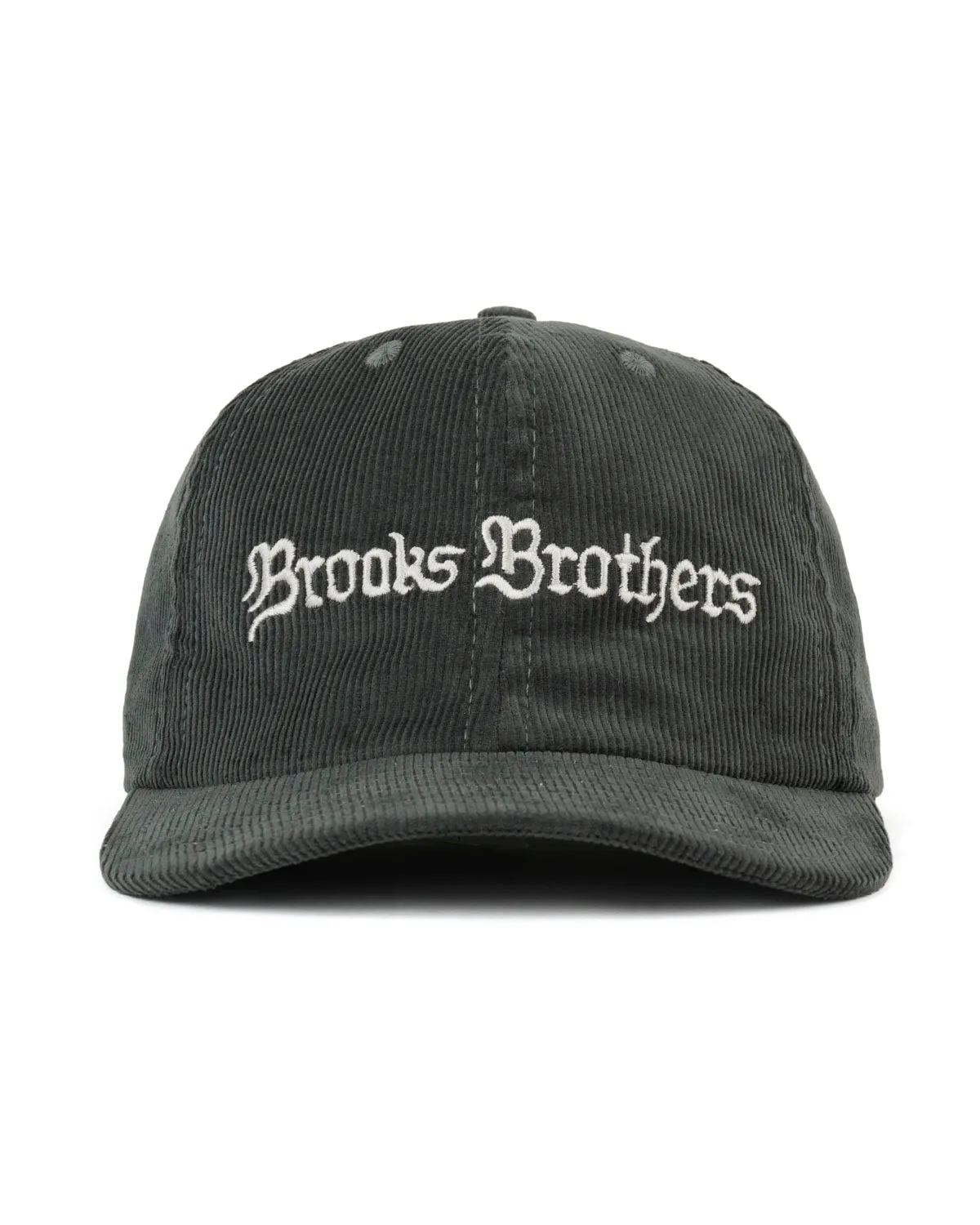 Brooks Brothers California 6 Panel Corduroy Hat - Forest Green sold by Brain Dead
