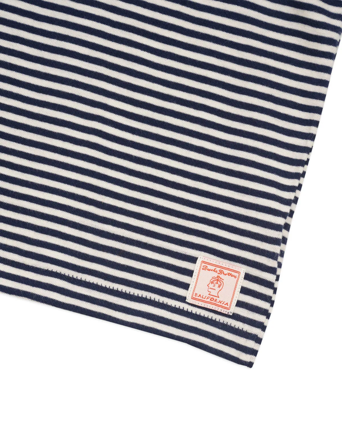 Brooks Brothers California Loose Knit Striped T-Shirt - Navy sold by Brain Dead product image thumbnail 2