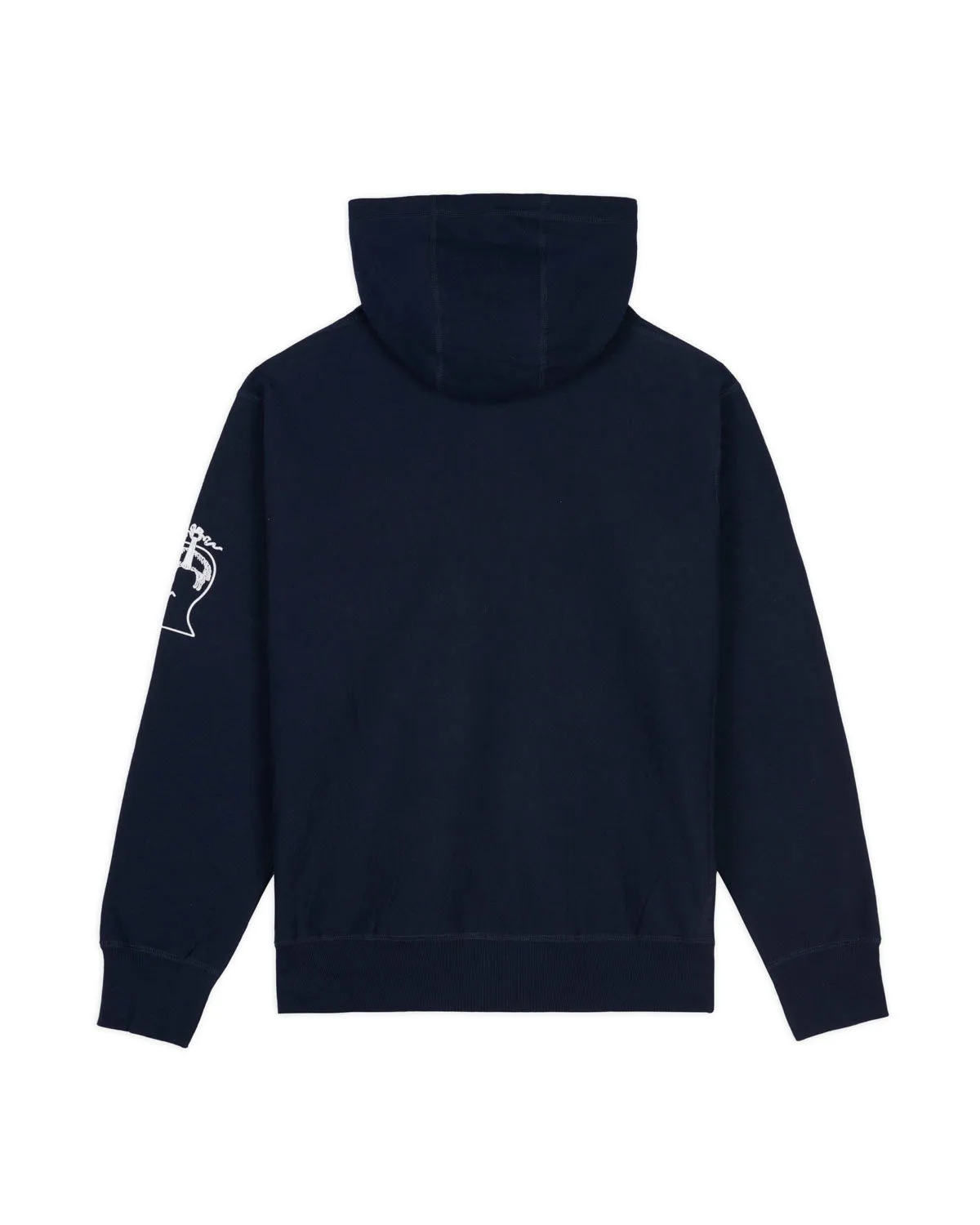Brooks Brothers California Zip Hoodie - Navy sold by Brain Dead product image thumbnail 3
