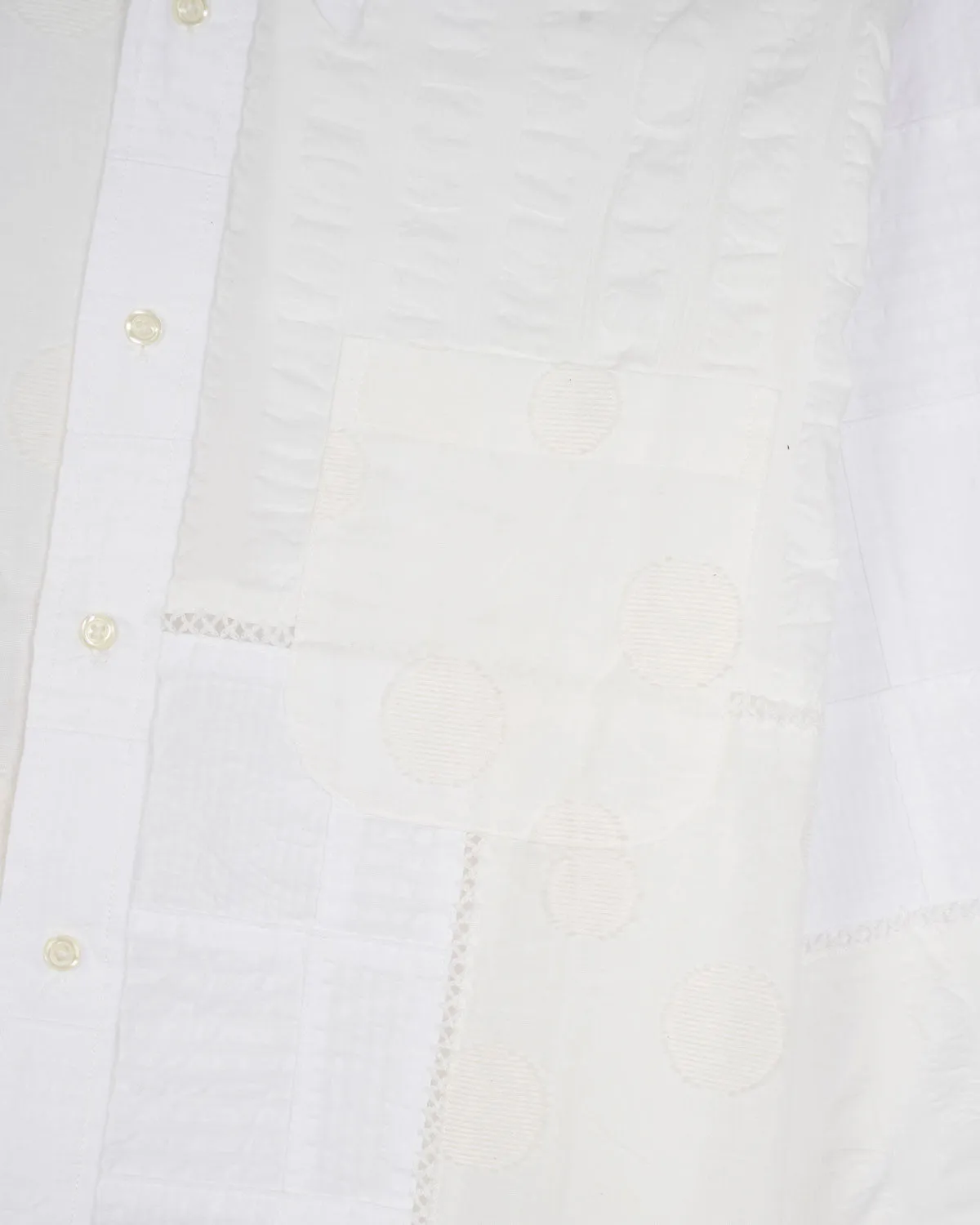 Brooks Brothers California Patchwork Oxford Button Up Shirt - White Multi sold by Brain Dead product image thumbnail 2