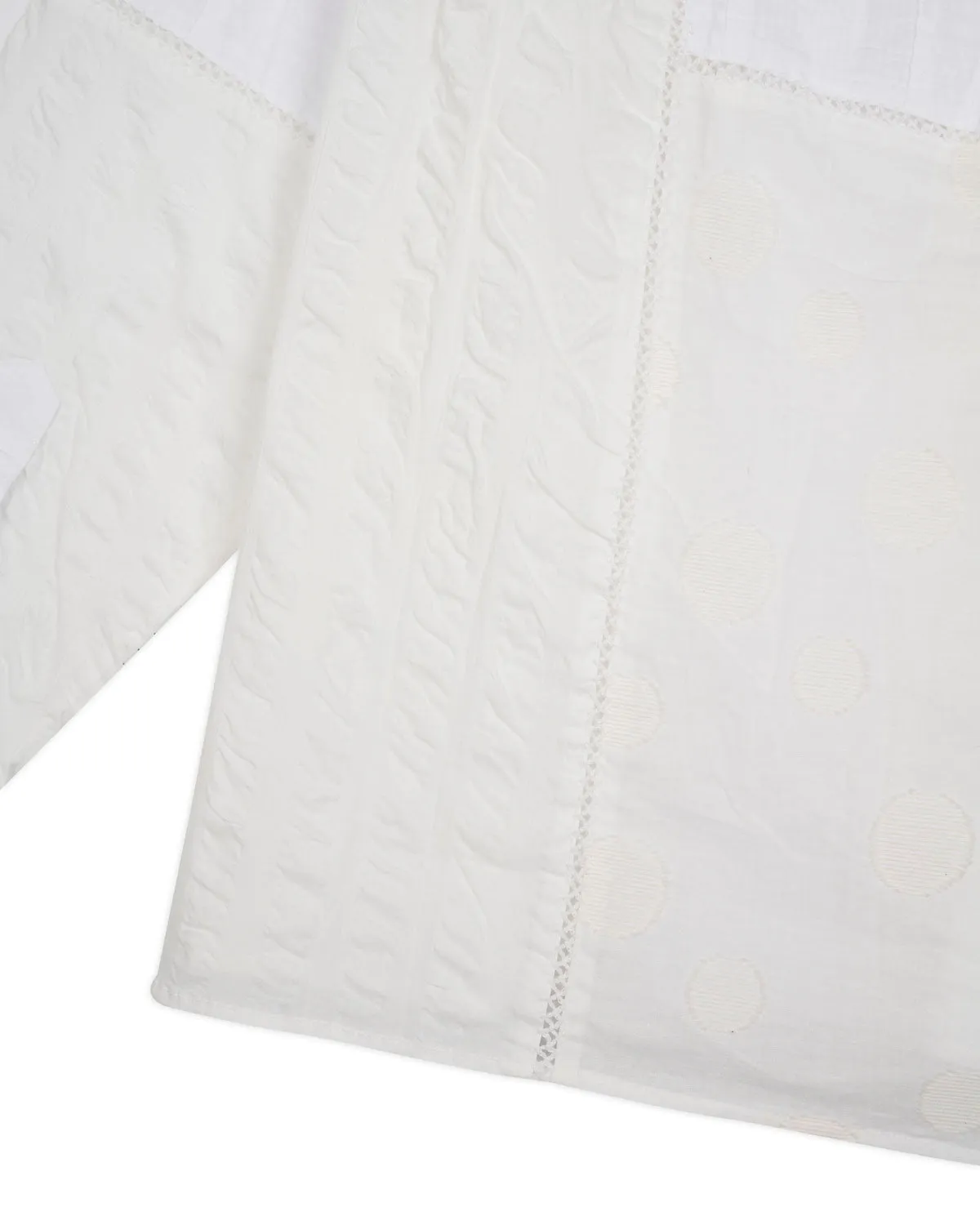 Brooks Brothers California Patchwork Oxford Button Up Shirt - White Multi sold by Brain Dead product image thumbnail 4