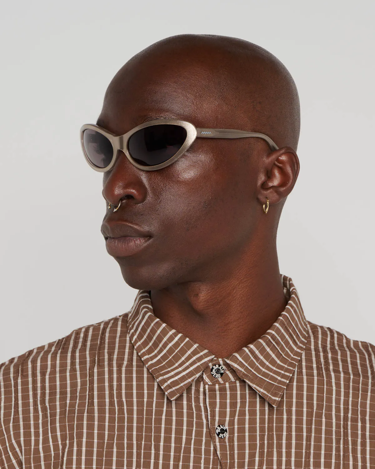 Bug Post Modern Primitive Eye Protection - Silver Sparkle sold by Brain Dead product image thumbnail 4