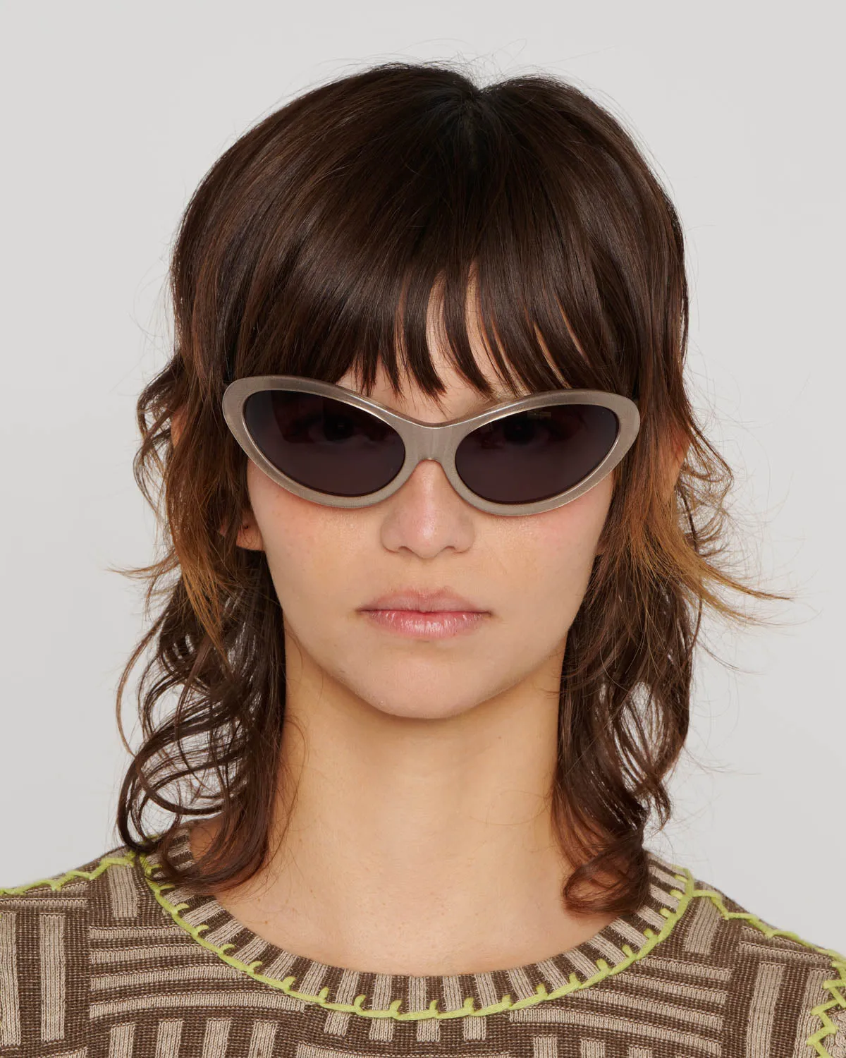 Bug Post Modern Primitive Eye Protection - Silver Sparkle sold by Brain Dead product image thumbnail 3