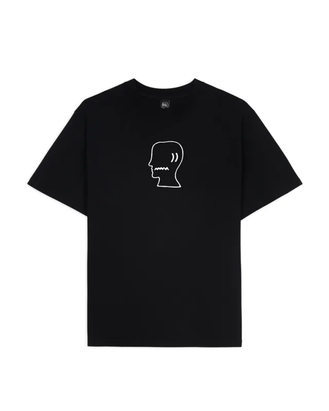 Brain Dead Logohead T-shirt - Black sold by Brain Dead