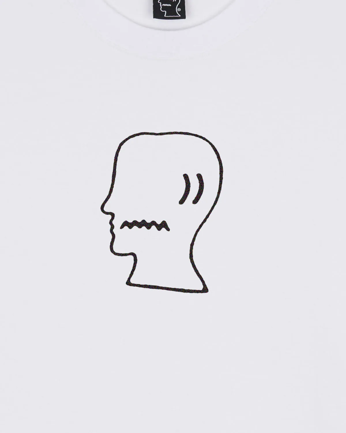 Brain Dead Logohead T-shirt - White sold by Brain Dead product image thumbnail 2