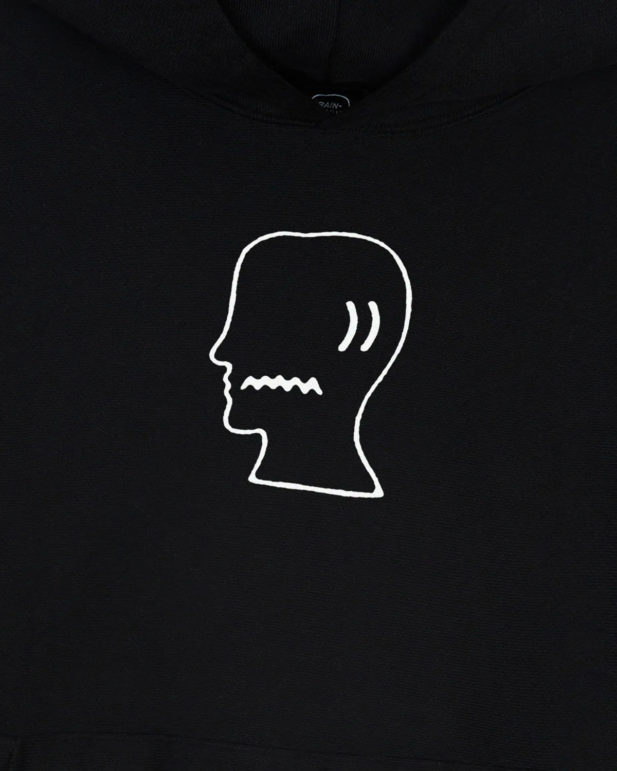 Brain Dead Logohead Hoodie - Black sold by Brain Dead product image thumbnail 2