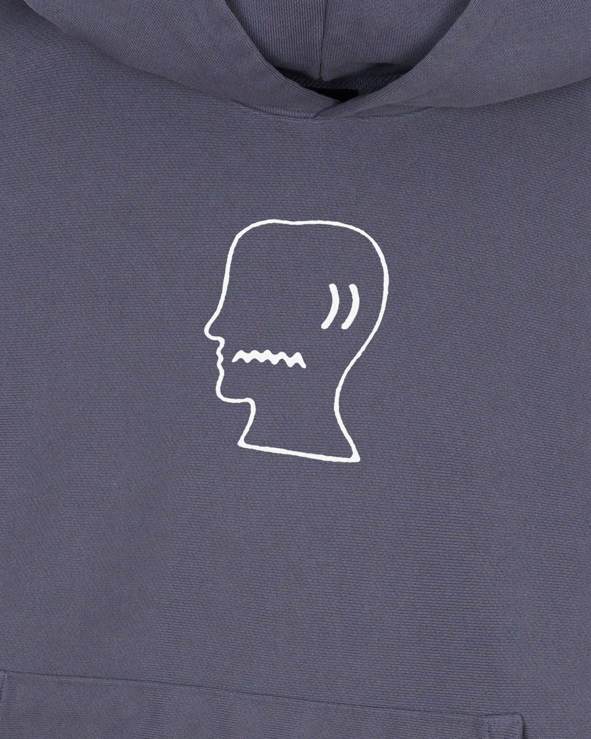 Brain Dead Logohead Hoodie - Slate sold by Brain Dead product image thumbnail 2