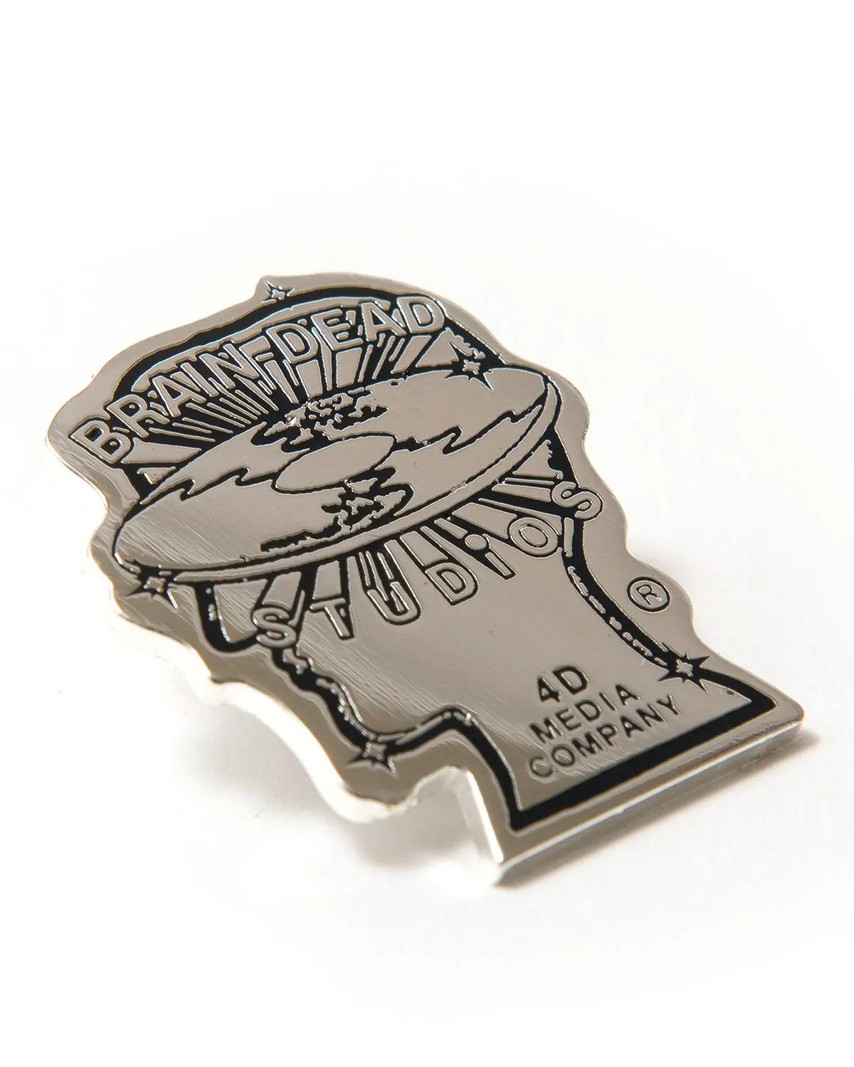 Brain Dead Studios Enamel Pin - Silver/Multi sold by Brain Dead product image thumbnail 2