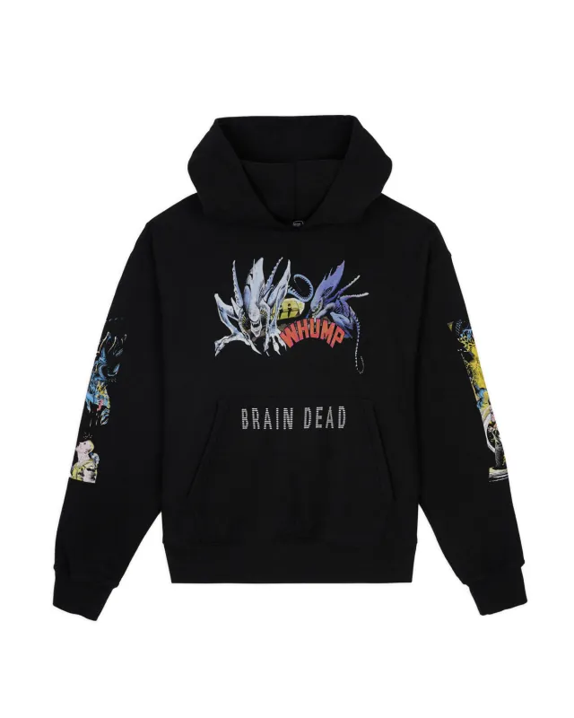 Brain Dead x Aliens Hoodie - Black sold by Brain Dead