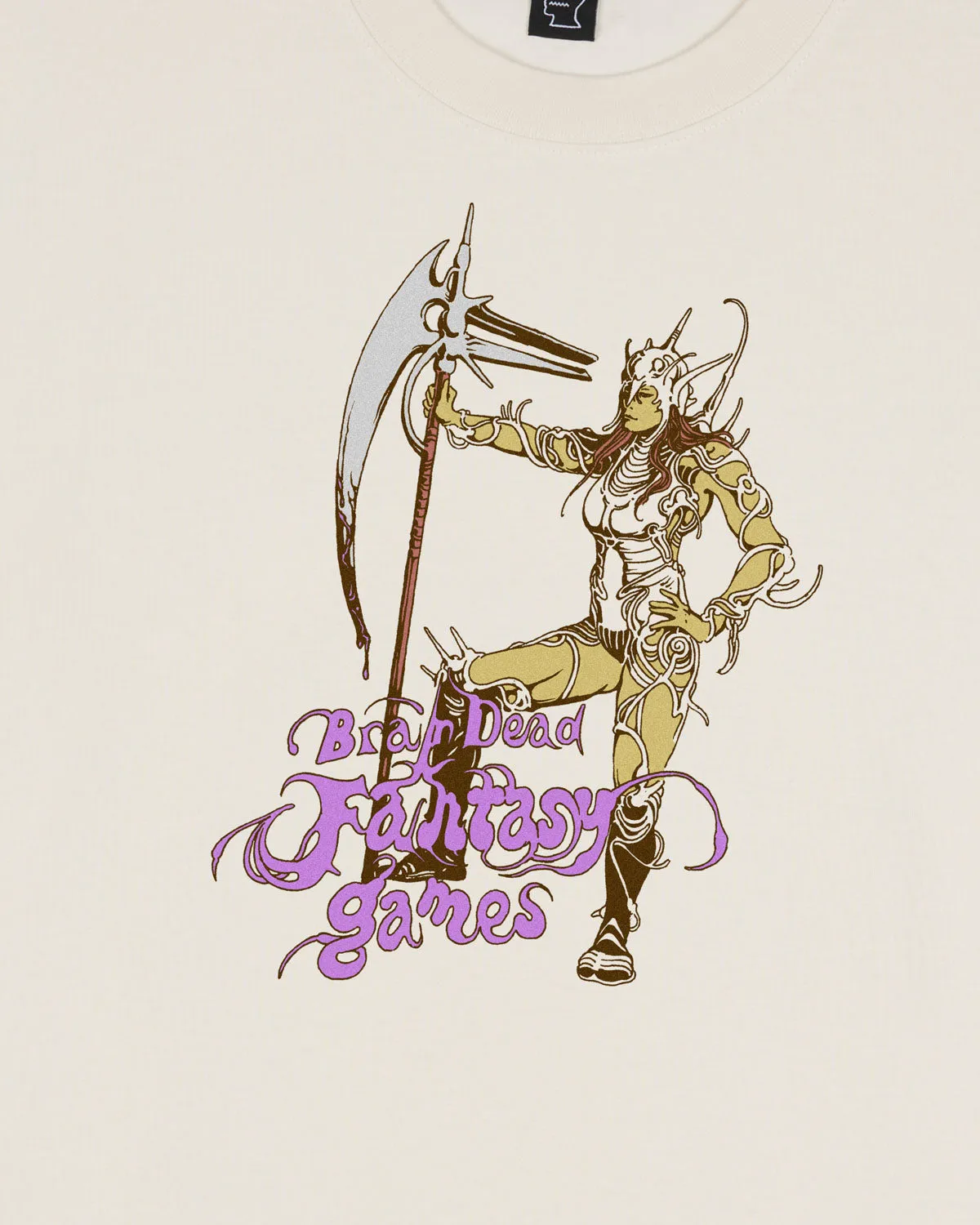 Fantasy Games Mystic Protector T-shirt - Natural sold by Brain Dead product image thumbnail 2