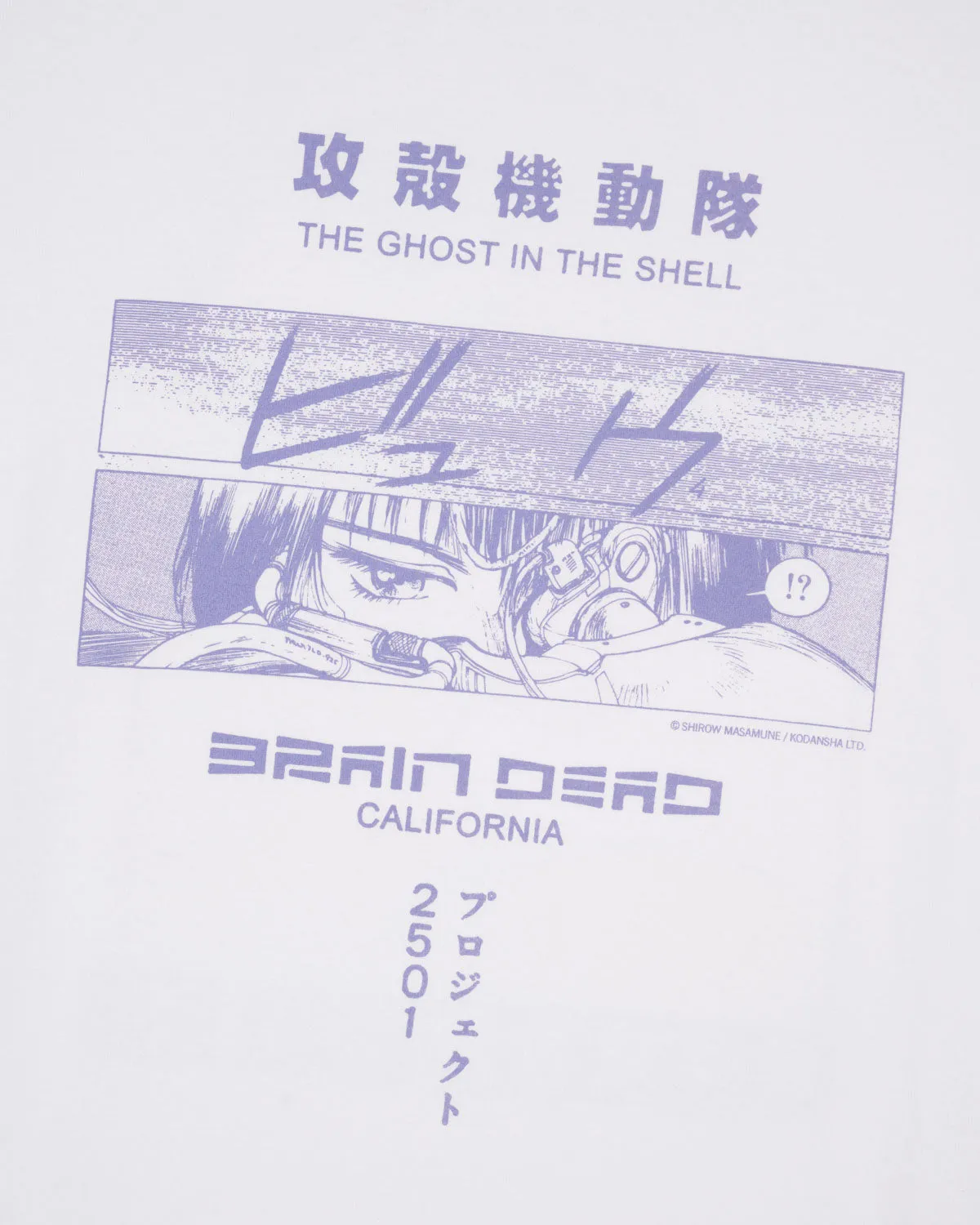 Brain Dead x Ghost In The Shell T-shirt - White sold by Brain Dead product image thumbnail 3