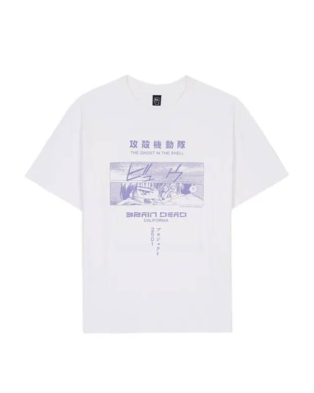 Brain Dead x Ghost In The Shell T-shirt - White sold by Brain Dead