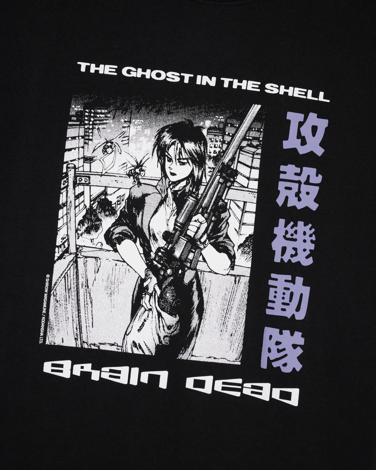Brain Dead x Ghost In The Shell T-shirt - Black sold by Brain Dead product image thumbnail 2