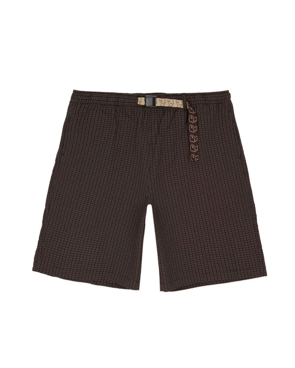 Nylon Ripstop Equipment Short - Chocolate sold by Brain Dead